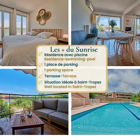 Appartement Sunrise -Swimming-Pool-Saint-Tropez Center-Parking Extérieur photo